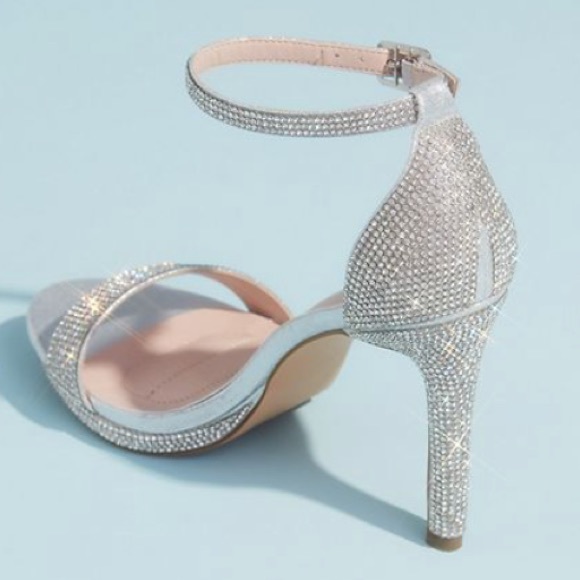 CLOSET CLEARANCE!! David’s Bridal Franka De Blossom Heels - Picture 2 of 3